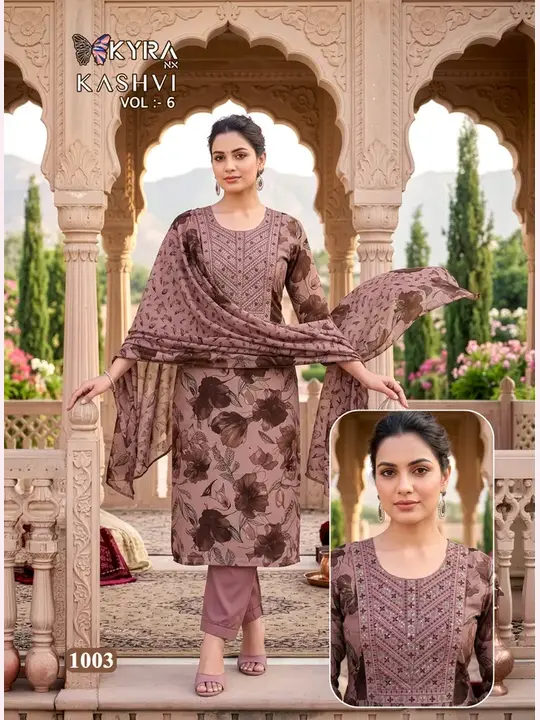 Kashvi 3-piece ethnic wear catalogue cover